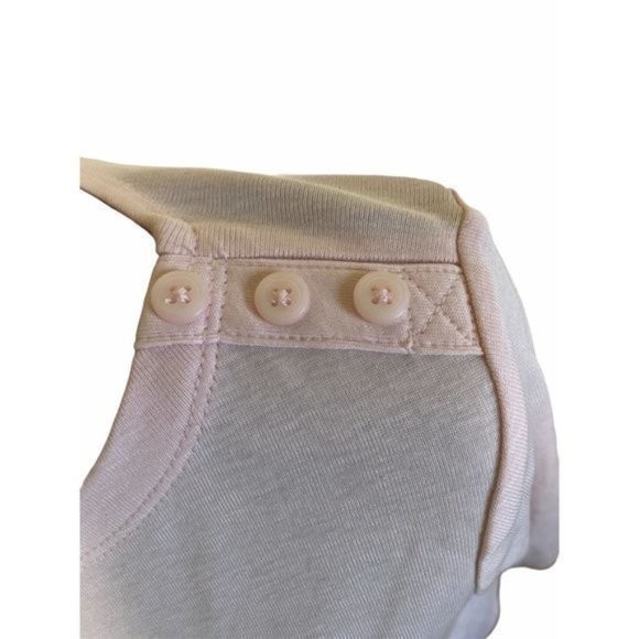 Womens Top PM Pullover Casual Top Charter Club Pale Pink 3/4 - Picture 3 of 6